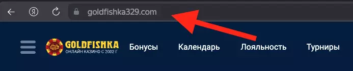 Зеркало GoldFishka Casino